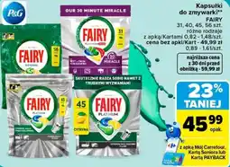 Carrefour Kapsułki do zmywarki Fairy oferta