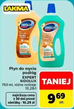 Carrefour Płyn do mycia podłóg Expert Sidolux oferta