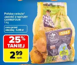 Carrefour Polska cebula jakość z natury carrefour oferta