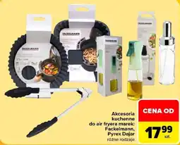 Carrefour Akcesoria kuchenne do air fryera marek: Fackelmann, Pyrex Dajar oferta