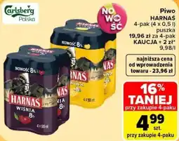 Carrefour Piwo Harnaś oferta