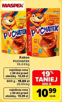 Carrefour Kakao Puchatek oferta