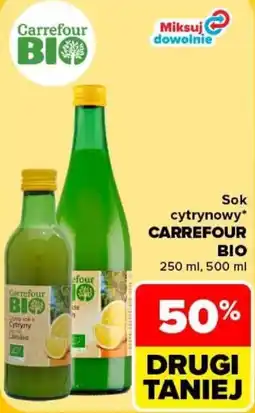 Carrefour Sok cytrynowy carrefour bio oferta