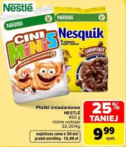 Carrefour Płatki śniadaniowe NESTLÉ oferta