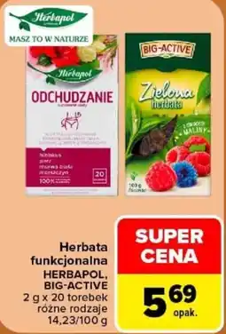 Carrefour Herbata funkcjonalna HERBAPOL, BIG-ACTIVE oferta