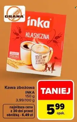 Carrefour Kawa zbożowa INKA oferta