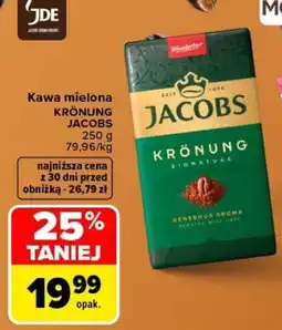 Carrefour Kawa mielona KRÖNUNG JACOBS oferta