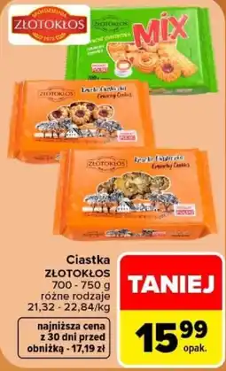 Carrefour Ciastka ZŁOTOKŁOS oferta