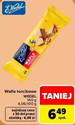Carrefour Wafle torcikowe Wedel oferta