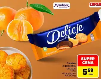Carrefour Ciastka z galaretką DELICJE oferta