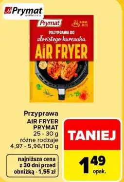 Carrefour Przyprawa do zlocistego kurczaka AIR FRYER Prymat oferta