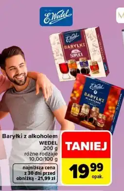Carrefour Baryłki z alkoholem Wedel oferta