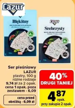 Carrefour Ser pleśniowy LAZUR oferta