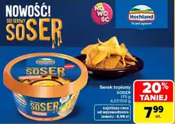 Carrefour Sos Serowy SOSER Cheddar oferta