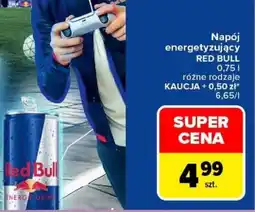 Carrefour Napój energetyzujący red bull oferta