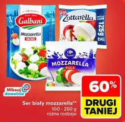 Carrefour Ser biały mozzarella oferta