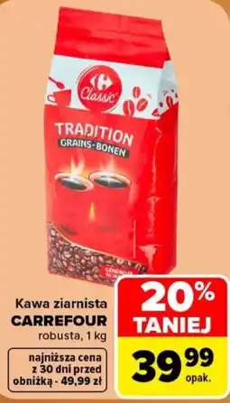 Carrefour Kawa ziarnista CARREFOUR oferta