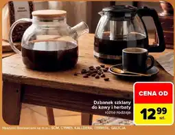 Carrefour Dzbanek szklany do kawy i herbaty oferta