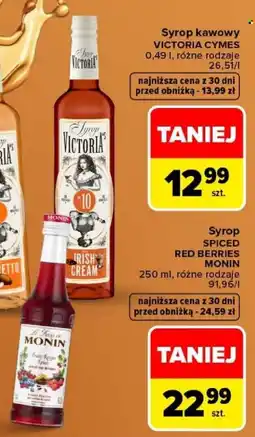 Carrefour Syrop kawowy VICTORIA CYMES oferta