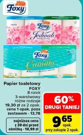 Papier toaletowy FOXY