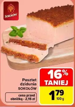 Carrefour Pasztet dzidunia SOKOŁÓW oferta