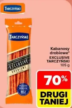 Carrefour Kabanosy drobiowe exclusive tarczyński oferta