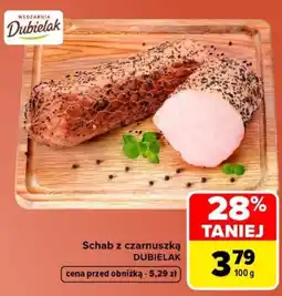 Carrefour Schab z czarnuszka Dubielak oferta