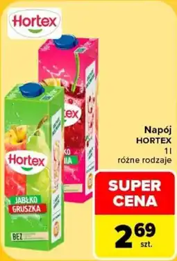 Carrefour Napój Hortex oferta