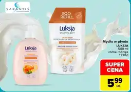 Carrefour Mydło w płynie Luksja oferta