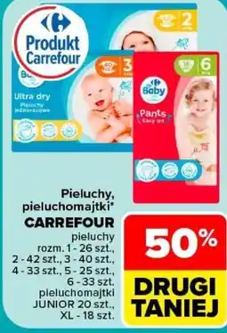 Carrefour Pieluchy, pieluchomajtki* carrefour oferta