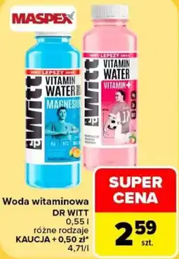 Carrefour Woda witaminowa DR WITT oferta