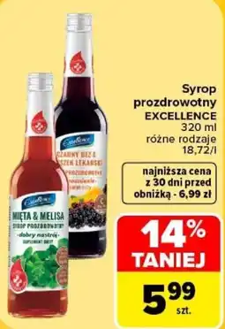 Carrefour Syrop prozdrowotny Excellence oferta
