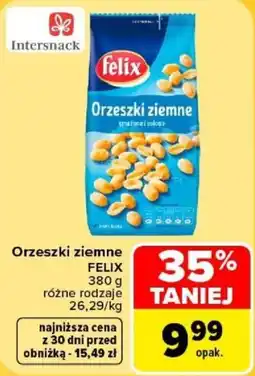 Carrefour Orzeszki ziemne Felix oferta