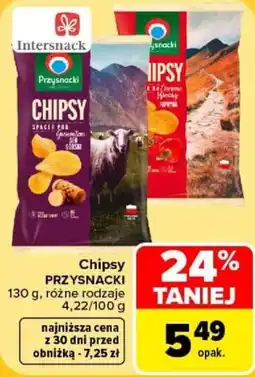 Carrefour Chipsy Przysnacki oferta