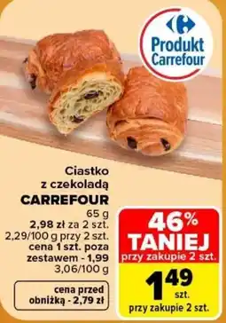 Carrefour Ciastko z czekoladą CARREFOUR oferta