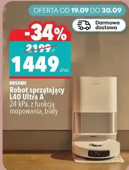Biedronka Robot sprzątający Dreame L40 Ultra oferta
