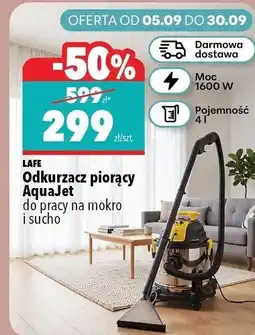 Biedronka Odkurzacz piorący Lafe AquaJet oferta