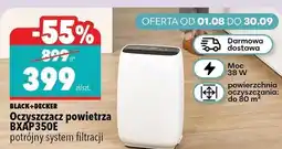 Biedronka Black+Decker Oczyszczacz powietrza BXAP350E oferta