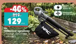 Biedronka NAC Odkurzacz ogrodowy 2 funkcje: dmuchawa i odkurzacz oferta