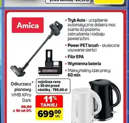 Carrefour Odkurzacz pionowy Vmb XPro Dark Amica oferta