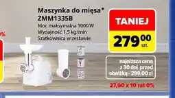 Carrefour Maszynka do mięsa ZMM1335B Zelmer oferta