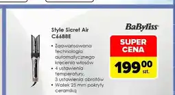 Carrefour Lokówka automatyczna Style Sicret Air C6688E BaByliss oferta