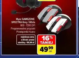 Carrefour Mysz Gamezone Spectra White Tracer oferta