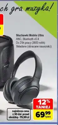 Carrefour Słuchawki Mobile Ultra Tracer oferta