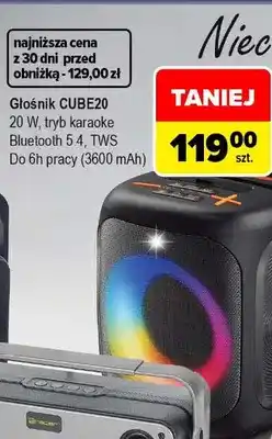 Carrefour Głośnik CUBE20 Tracer oferta