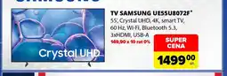 Carrefour Telewizor Samsung UE55U8072F 55 Crystal UHD 4K oferta