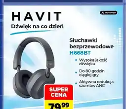Carrefour Słuchawki bezprzewodowe H668BT Havit oferta