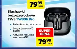Carrefour Słuchawki bezprzewodowe Tws TW906 Pro Havit oferta