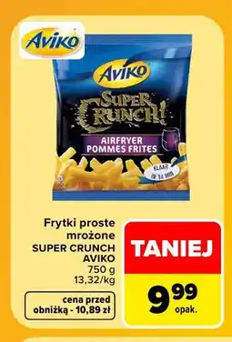 Carrefour Frytki proste mrożone Aviko Super Crunch Airfryer oferta