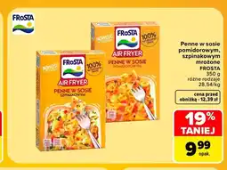 Carrefour Danie mrożone Penne w sosie szpinakowym Frosta Air Fryer oferta